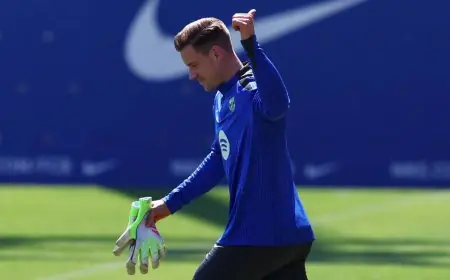 تير شتيغن يبدأ مشواره مع جيرونا بحماس كبير