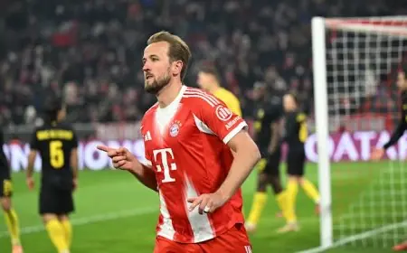 هاري كين يتألق بثنائية مذهلة ويقود بايرن ميونخ للتأهل إلى دور الـ16 في دوري أبطال أوروبا بعد الانتصار على سانت جيلواز