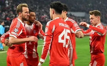 ترتيب دوري أبطال أوروبا: أرسنال وبايرن يتأهلان إلى ثمن النهائي