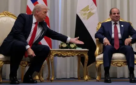 ترامب يواصل الإشادة بالرئيس السيسي قائلاً إنه قائد عظيم