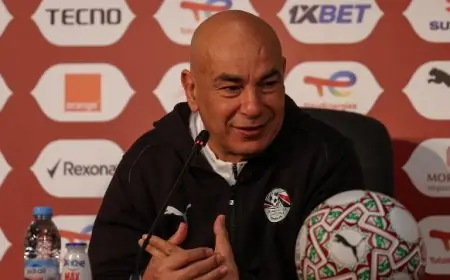 حسام حسن يعبر عن فخره بأداء لاعبي المنتخب في بطولة أمم أفريقيا