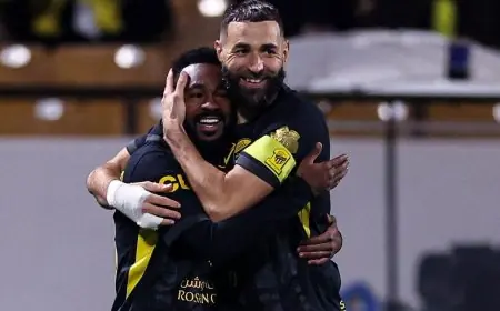 القادسية ينتزع التعادل من الاتحاد في نهاية الشوط الأول