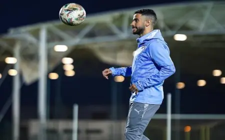 ناصر ماهر يعزز صفوف بيراميدز في التدريبات