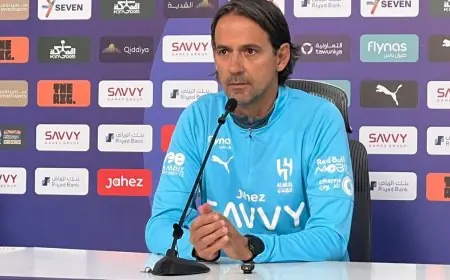 تعرف على تصريحات سيموني إنزاغي بعد انتصار الهلال الساحق على الفيحاء