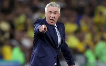 أنشيلوتي يقترب بشدة من تجديد عقده مع المنتخب البرازيلي حتى عام 2030