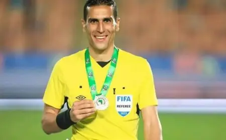 طاقم تحكيم مصري يقود مباراة الهلال وصنداونز في دوري أبطال أفريقيا المرتقبة