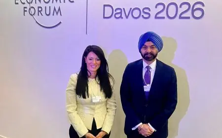المشاط تناقش تعزيز الشراكة مع رئيس البنك الدولي في منتدى دافوس 2026