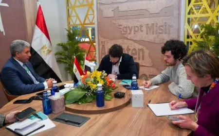 وزير السياحة والآثار يختتم زيارته لمدريد بلقاءات إعلامية مكثفة تجذب الاهتمام