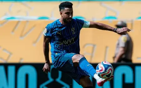 الهلال يعلن خبراً ساراً عن تعافي سالم الدوسري