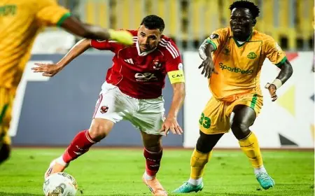 تريزيجيه يعرب عن سعادة الفريق بفوزهم على يانج أفريكانز ويشكر الجماهير على الدعم