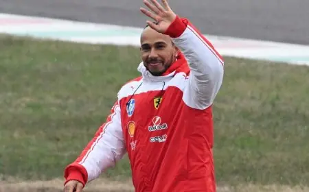 هاميلتون يناقش التحدي الكبير مع إطلاق سيارة فيراري الجديدة