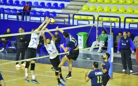 الزمالك ينتصر على الطيران في الدوري المصري للكرة الطائرة