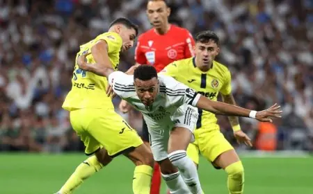 ريال مدريد يواجه تحدي لا سيراميكا ضد فياريال