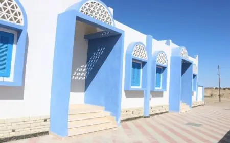 الجيزة تطلق مشروع بناء 50 بيتًا بدويًا في قرية القصر بالواحات البحرية بتكلفة 37 مليون جنيه