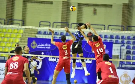 نتائج مثيرة في الجولة الثانية من الدور النهائي لدوري المرتبط للكرة الطائرة