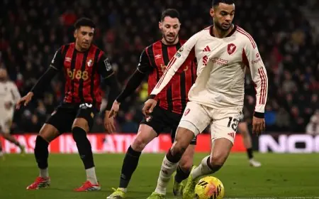 ليفربول يسقط في فخ بورنموث بمشاركة صلاح في اللحظات الأخيرة من الدوري الإنجليزي