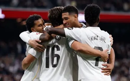 مبابي يحقق الفوز لريال مدريد ضد فياريال ويتصدر الدوري الإسباني مؤقتًا