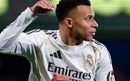 مبابي يتألق ويتجاوز رونالدو في سحق فياريال على أرضية لاسيراميكا