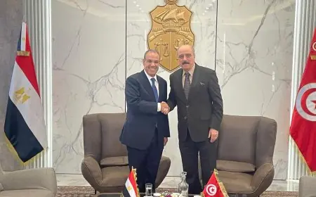 وزير الخارجية يصل إلى تونس للمشاركة في اجتماع آلية التشاور الثلاثي لتعزيز التعاون العربي