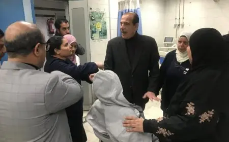 الصحة تحيل إدارة مستشفى إمبابة العام للتحقيق مع المتغيبين