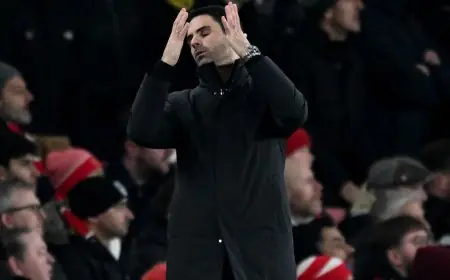 أرتيتا يعبر عن ألم وخيبة أمل أرسنال بعد الهزيمة غير المتوقعة أمام مانشستر يونايتد