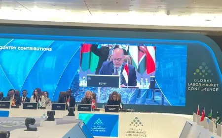 وزير العمل يمثل مصر بكلمة مؤثرة في المؤتمر الدولي لسوق العمل بالرياض بحضور وزراء عالميين