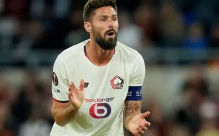 جيرو يواجه صافرات الاستهجان من جماهير ليل برد قوي