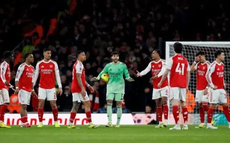 أرسنال يواجه لعنة التاريخ في سباق الدوري الإنجليزي لتحقيق اللقب المرتقب