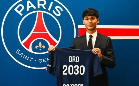 باريس سان جيرمان يوقّع مع الموهبة الشابة درو من برشلونة حتى 2030