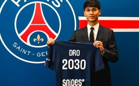باريس سان جيرمان يتعاقد مع درو فيرنانديز حتى 2030 في إعلان رسمي جديد