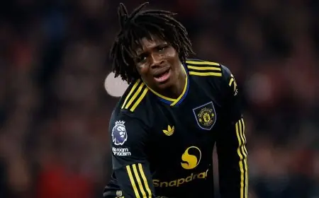 إصابة قوية تبعد دورغو عن الملاعب لفترة طويلة وتوجه ضربة لمانشستر يونايتد