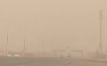 عاصفة ترابية قوية تجتاح مرسى مطروح وتحذيرات عاجلة من انعدام الرؤية ليلاً