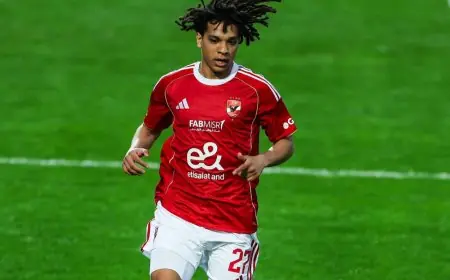 مروان عثمان يعبر عن سعادته بتسجيل أول أهدافه مع الأهلي ويفتخر بثقة الجهاز الفني