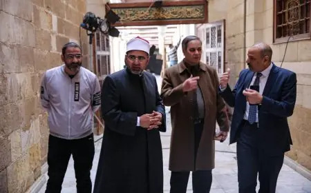 أمين عام الأزهر يتابع تجهيزات استقبال رمضان المبارك في الجامع الأزهر لخدمة الصائمين