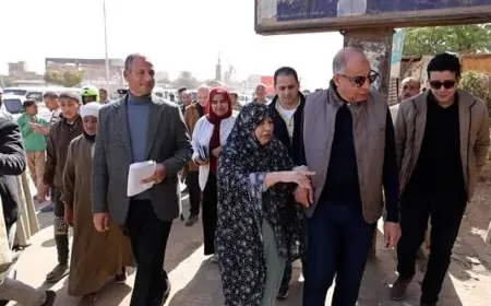 محافظ المنيا يستجيب لمناشدة الحاجة هناء ويبدأ إصلاح منزلها المتهالك بديرمواس فورًا بمرافقتها
