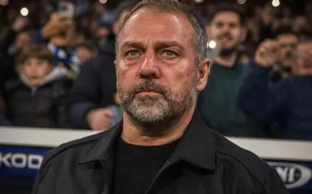 اصطدام نجم برشلونة بهانزي فليك يثير الجدل بعد رحيل درو