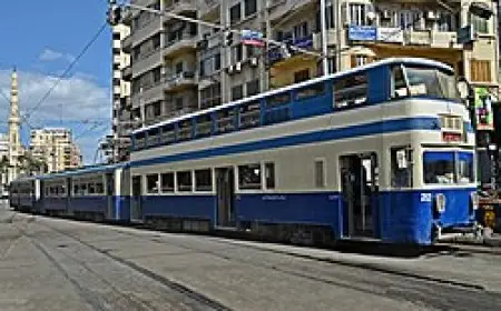 جدول مواعيد الإيقاف التجريبي لترام الرمل وخطة تشغيل النقل البديل في الإسكندرية