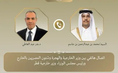تعزيز العلاقات بين قطر و وزيري الخارجية في اتصال هاتفي الدبلوماسي الحاسم