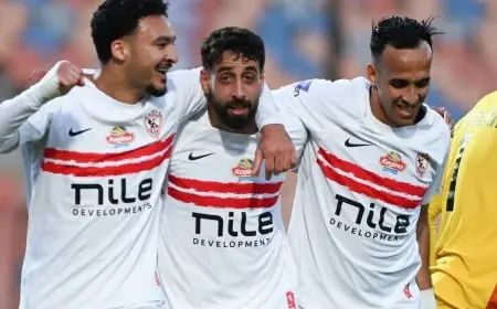 الزمالك يتجاوز بتروجيت في الدوري المصري والعارضة تنقذ هدفًا تاريخيًا
