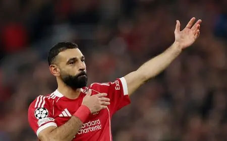 محمد صلاح يسطع في مباراة ليفربول ضد قرة باغ بهدف ثالث للريدز