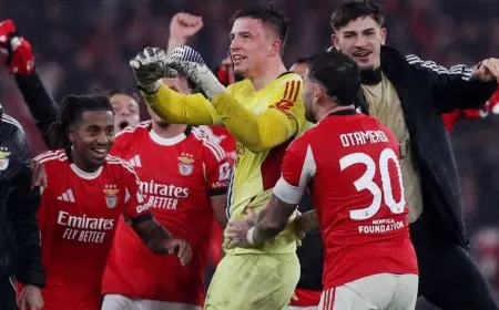 حارس بنفيكا يتحول من غضب الرئيس إلى بطل الصعود