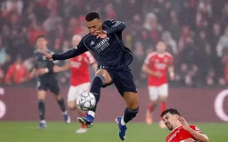 كيليان مبابي يؤكد استحقاق هزيمة ريال مدريد ويشير إلى افتقار الفريق لذهنية الأبطال