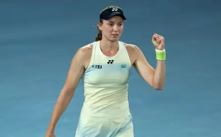 ريباكينا تنتصر على بيغولا وتواجه سابالينكا في نهائي بطولة أستراليا المثير