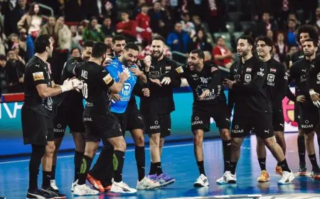 موعد مواجهة مصر وتونس في نهائي بطولة إفريقيا لكرة اليد