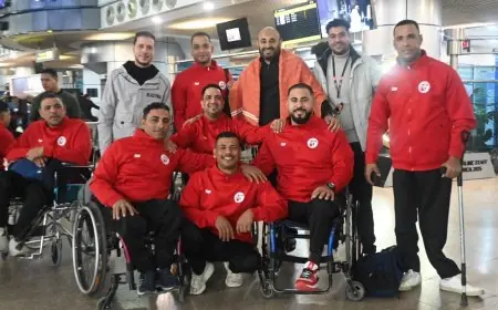 منتخب مصر لسلة الكراسي المتحركة يستعد للمنافسة في البطولة العربية بالكويت