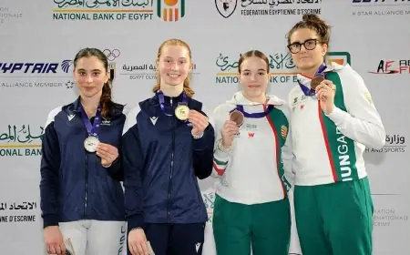 اكتشفوا أحدث نتائج اليوم الثاني في كأس العالم لسيف المبارزة للناشئين والشباب