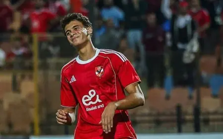 حمزة عبد الكريم يصل برشلونة لإتمام انتقاله المرتقب من الأهلي المصري