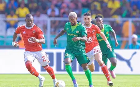 الأهلي يتراجع بهدف في الشوط الأول أمام يانج أفريكانز