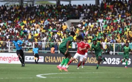 الأهلي يتصدر المجموعة بثبات بعد التعادل المثير مع يانج أفريكانز في دوري الأبطال
