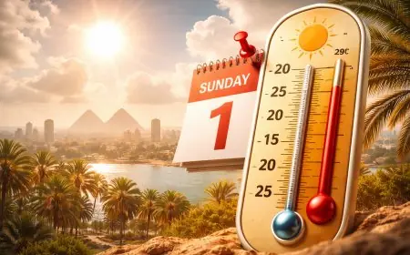 طقس الأحد: ارتفاع الحرارة إلى 3 درجات وتحذيرات من رياح وأمطار في المحافظات